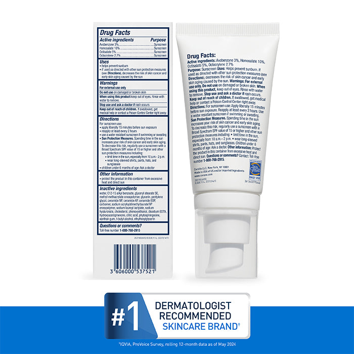 CeraVe Skincare Moisturizers Ultra Light Moisturizing Lotion Spf