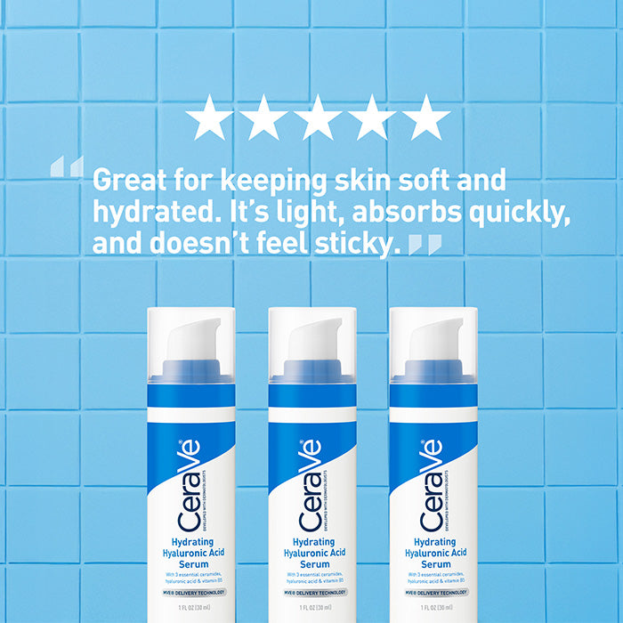 CeraVe Skincare Serums Hydrating Hyaluronic Acid Serum