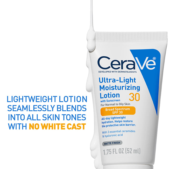 CeraVe Skincare Moisturizers Ultra Light Moisturizing Lotion Spf
