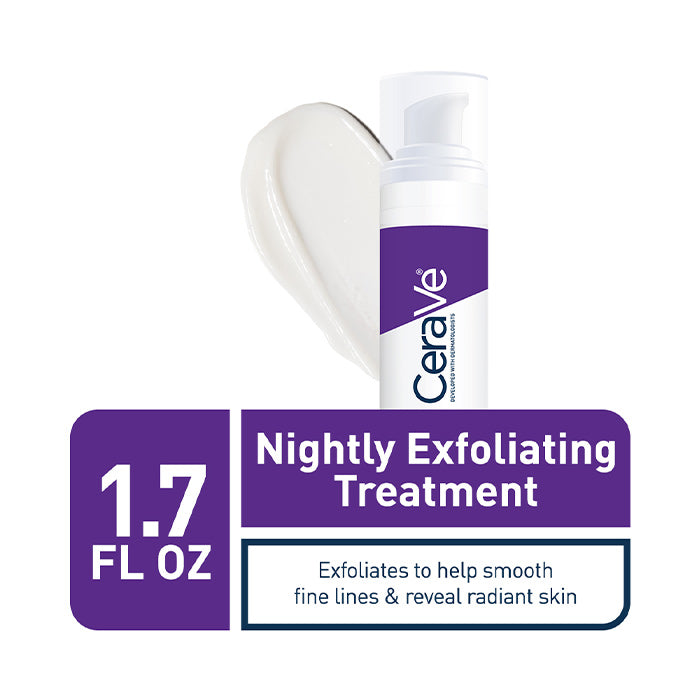 CeraVe Skincare Serums Skin Renewing Nightly Exfoliating Treatment