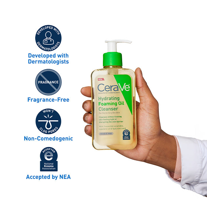 32 HFOC Still Image Foam On Face With Hand Post Application 1375 Mobile 700x700 V1 With Badge