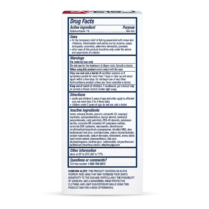 CeraVe Skincare Moisturizers Hydrocortisone Anti Itch Cream