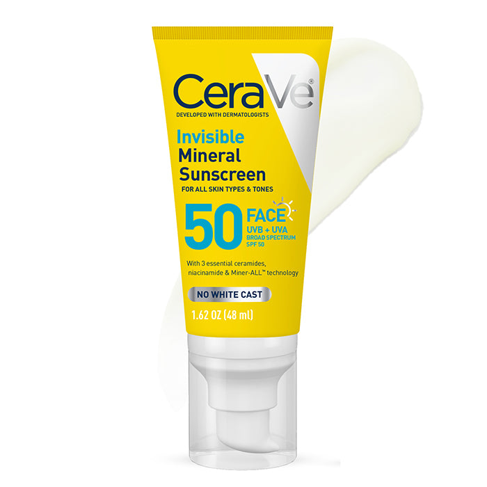 CeraVe Invisible Mineral Face Sunscreen spf S0